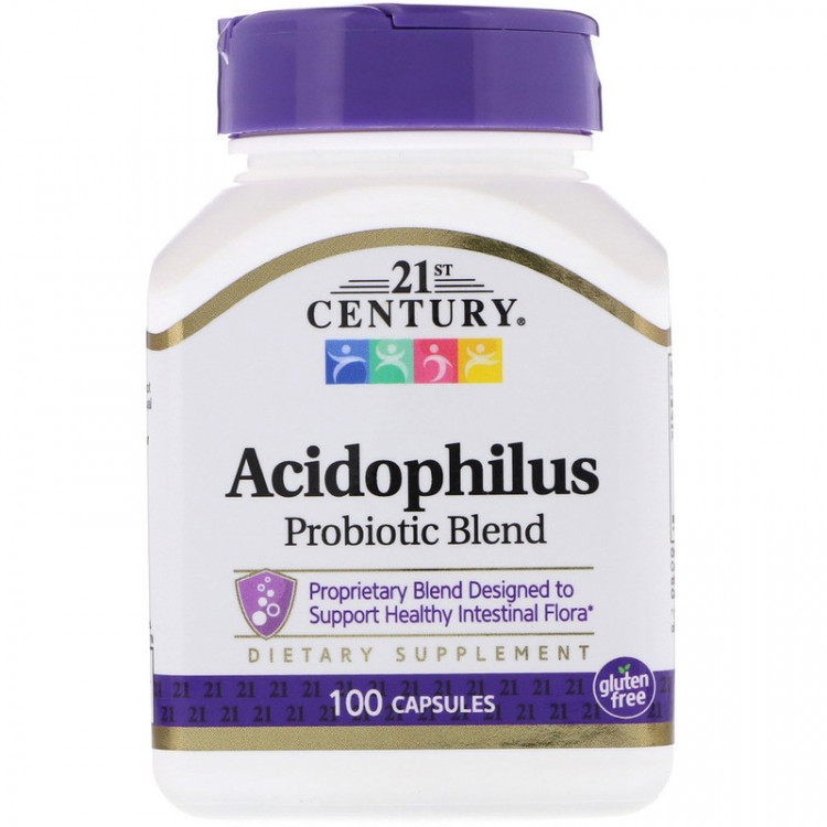 Acidophilus Смесь пробиотиков 100 капсул