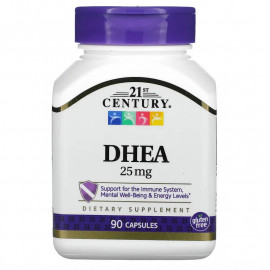 21st Century DHEA 25 мг 90 капсул / ДГЭА
