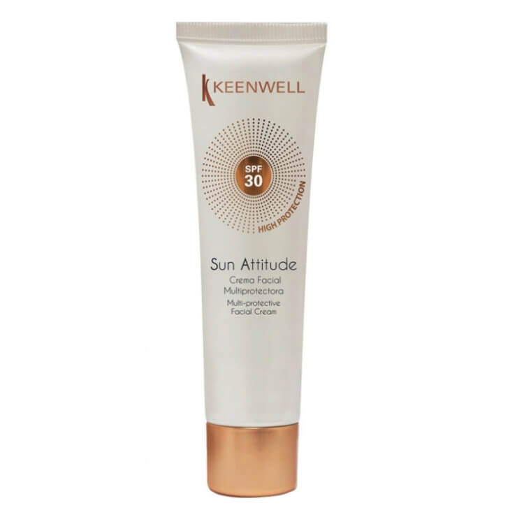 Keenwell Sun Attitude - Мультизащитный крем для лица СЗФ-30 60 мл