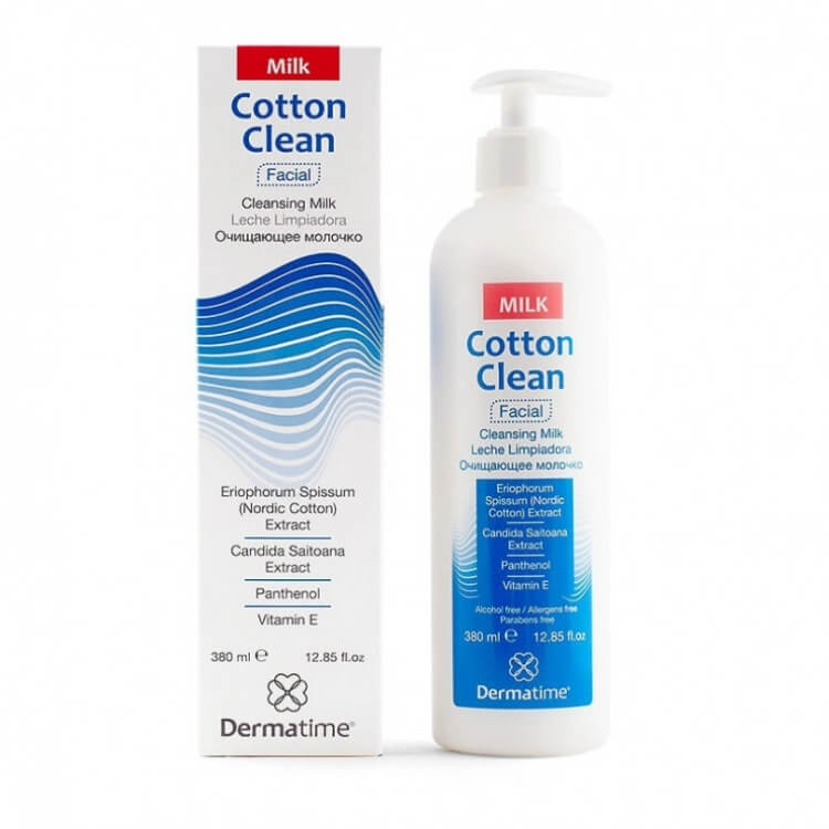 Dermatime Cotton Clean Cleansing Milk - Очищающее Молочко 380 Мл