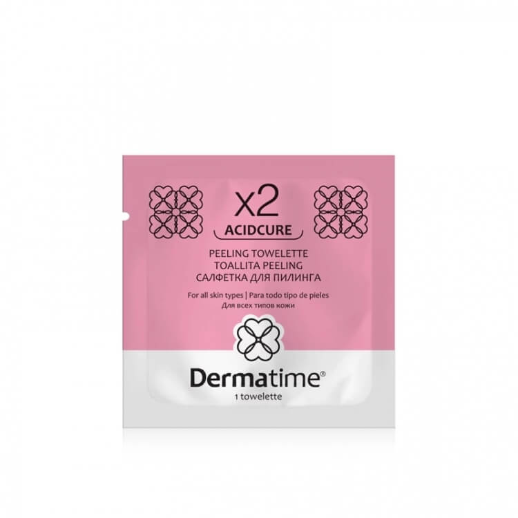 Dermatime Acidcure Peeling Towelette – Салфетка Для Пилинга 1 шт