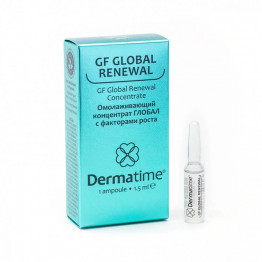 Dermatime GF Global Renewal - Омолаживающий концентрат Глобал с факторами роста 1*1,5 мл