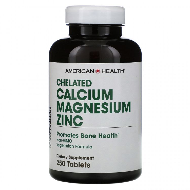 Chelated Calcium Magnesium Zinc / Кальций Магний Цинк 250 таблеток