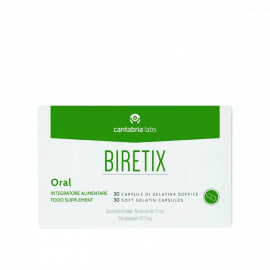 BiRetix Oral Food Supplement - Бад с глюконатом цинка и никотинамидом, 30 капсул