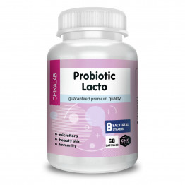Chikalab Пробиотик Lacto, 60 капсул