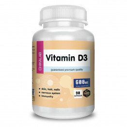 Chikalab Витамин D3, 90 капсул