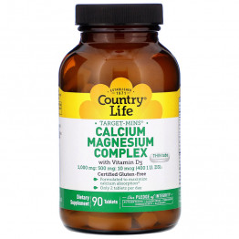 Комплекс кальция и магния c витамином D-3, 90 таблеток