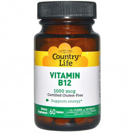 Vitamin B12 1000 mcg 60 tabs / Витамин Б-12