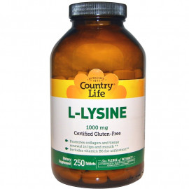 L-Lysine 1000 mg 250 Tab / Л-Лизин