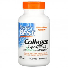 Best Collagen Types 1 & 3 1000 mg 180 tab / Коллаген