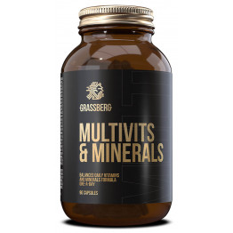 Grassberg Miltivits Minerals 90 капсул / Витаминно-минеральный комплекс