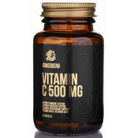 Grassberg Vitamin C 500 мг 60 капсул / Витамин С