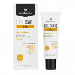 Heliocare 360º Gel Oil-Free Dry Touch 50 ml – Солнцезащитный гель с SPF 50 для нормальной и жирной кожи