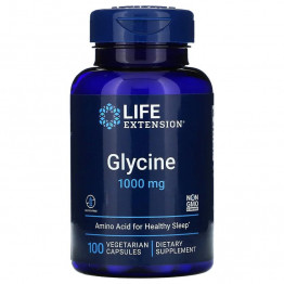 Life Extension Glycine / Глицин 1000 мг 100 капсул