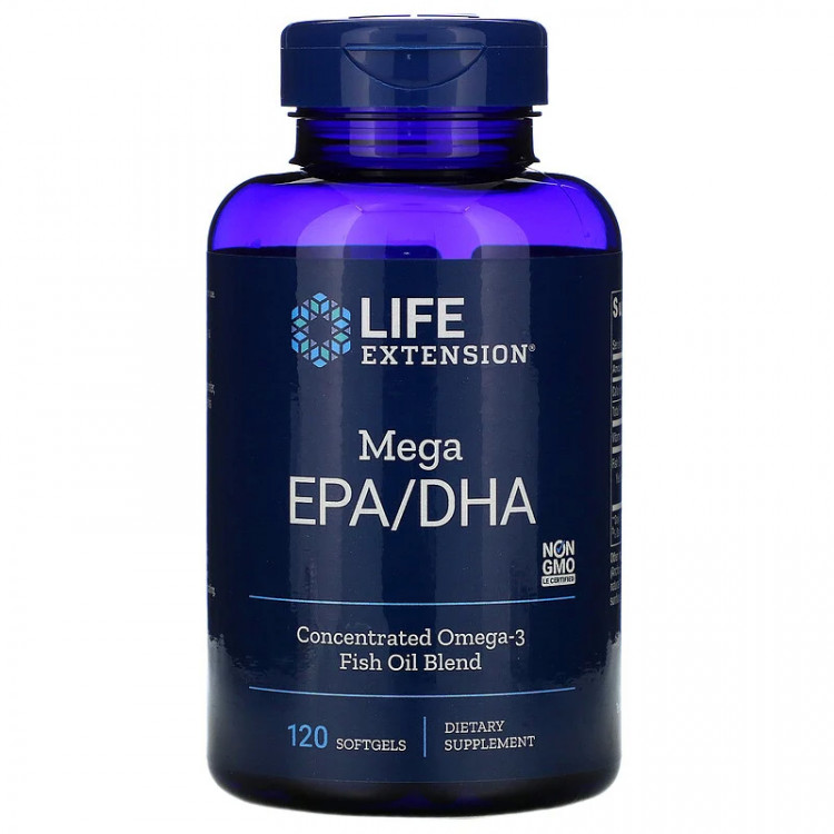 Omega-3 Mega EPA/DHA Formula 120 softgel / Омега-3