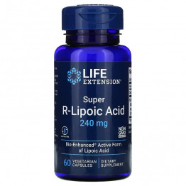 Super R-Lipoic Acid 240 mg 60 caps / R-Липоевая кислота
