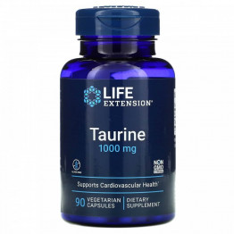 Life Extension Taurine / Таурин 1000 мг 90 капсул