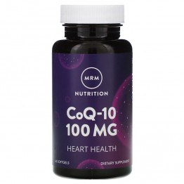 MRM Nutrition Коэнзим Q-10 100 мг 60 мягких таблеток