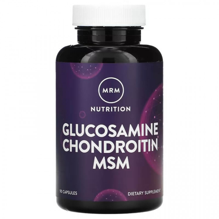 MRM Nutrition Глюкозамин Хондроитин МСМ 90 капсул