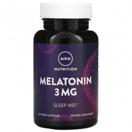 MRM Nutrition Мелатонин 3 мг 60 веганских капсул