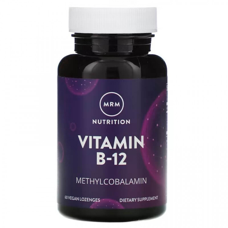 MRM Nutrition Витамин B-12 60 веганских пастилок