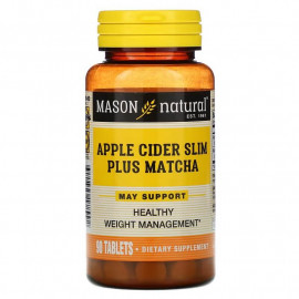 Mason Natural Яблочный сидр плюс Матча 90 таблеток
