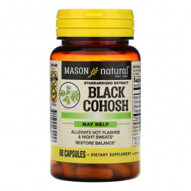 Mason Natural Black Cohosh стандартизированный экстракт 60 капсул