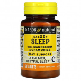 Mason Natural Eazzzy Sleep с магнием и ромашкой 60 таблеток