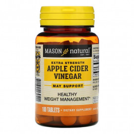 Mason Natural Яблочный уксус повышенной крепости 100 таблеток