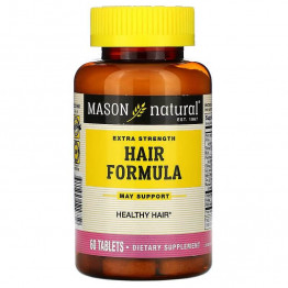 Mason Natural Формула для сильных волос 60 таблеток  title=