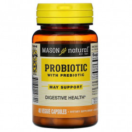 Mason Natural Пробиотик с пребиотиком 40 растительных капсул