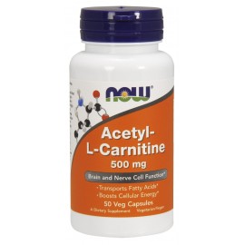 Acetyl-L-Carnitine 500 mg 50 vcaps / Ацетил-L-Карнитин