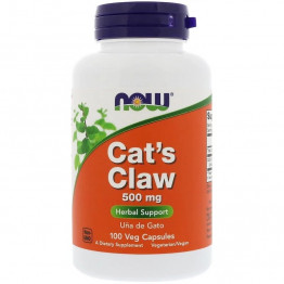 Cat's Claw 500 mg 100 vcaps / Кошачий коготь