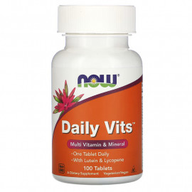 NOW Foods Daily Vits 100 таблеток / Комплекс витаминов и минералов