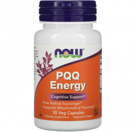 Now Foods PQQ Energy / Пирролохинолинхинон  30 капсул
