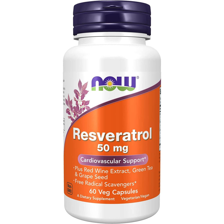 Natural Resveratrol / Натуральный ресвератрол 50 мг 60 капсул