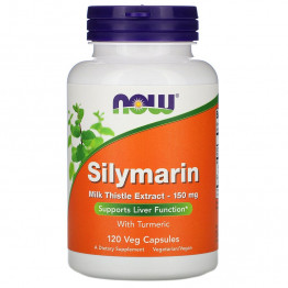 Now Foods Silymarin / Силимарин - Экстракт расторопши 150 мг 120 капсул