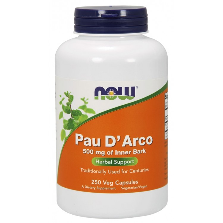 Pau D'Arco 500 mg 250 caps | Кора муравьиного дерева 