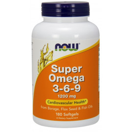 Super Omega 3-6-9 1200 mg 180 softgels / Омега 3-6-9