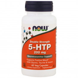 5-HTP 200 mg with Glycine Taurine Inositol 60 vcaps