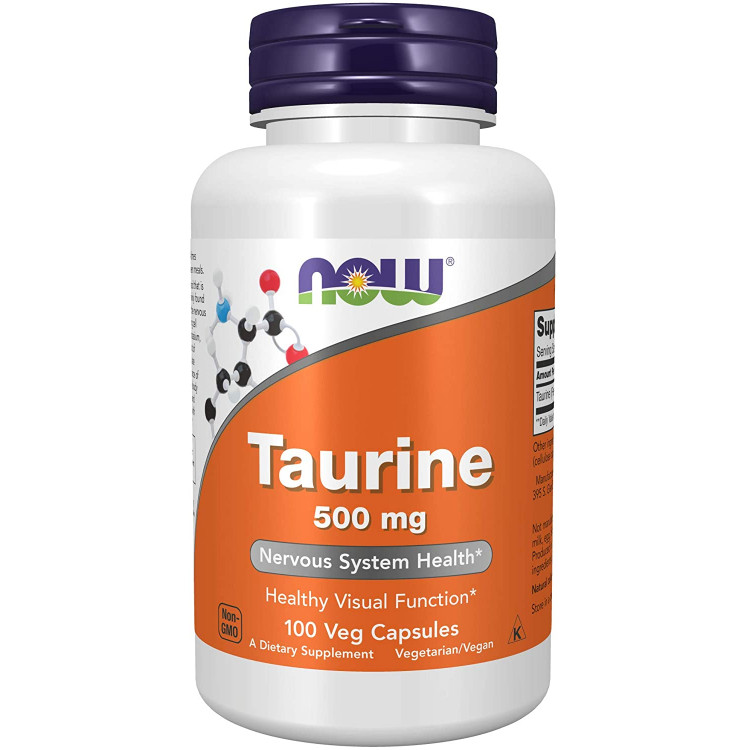 Taurine 500 mg 100 veg caps / Таурин
