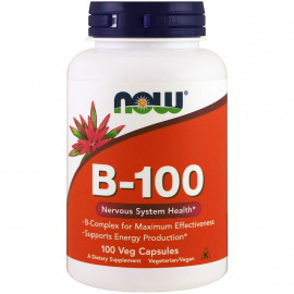 B-100 Complex 100 veg caps / Витамины группы Б комплекс