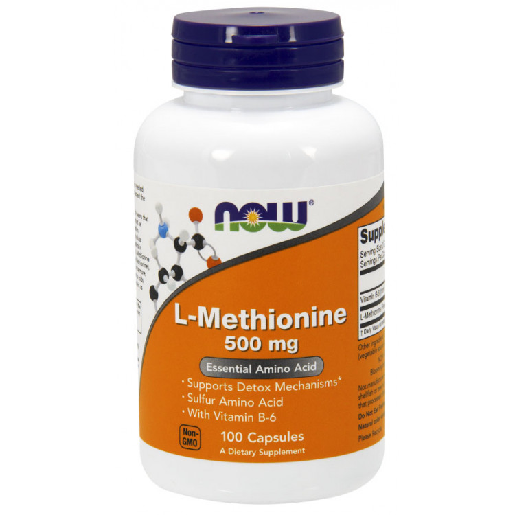 L-Methionine 500 mg 100 caps / Л-Метионин