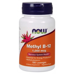 Methyl B-12 1000 mcg 100 Lozenges / Витамин Б-12