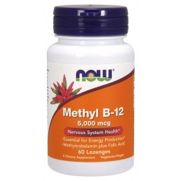 Methyl B-12 5000 mcg 60 Lozenges / Витамин Б-12