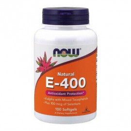 Now Foods Vitamin E 400 IU 100 Softgels / Витамин Е
