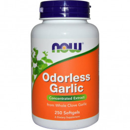 Odorless Garlic 250 softgels / Чеснок без запаха