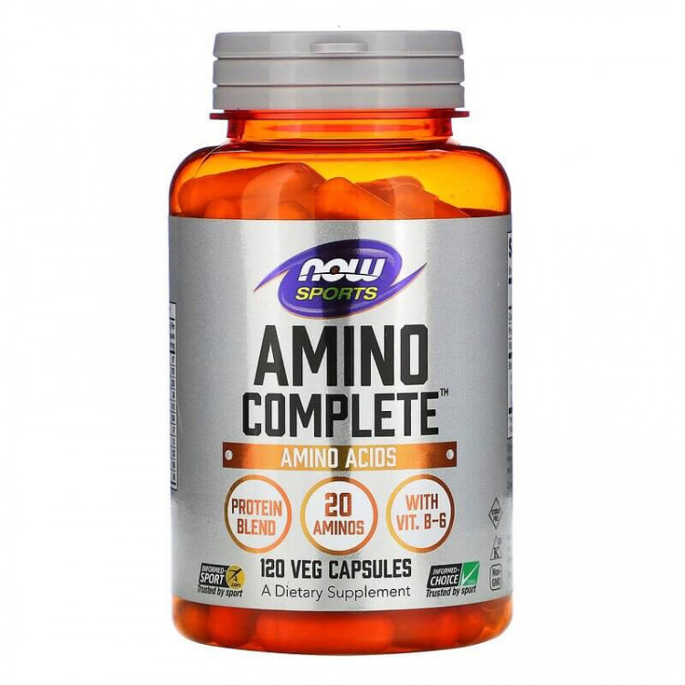 Now Foods Amino Complete / Аминокислотный комплекс 120 капсул