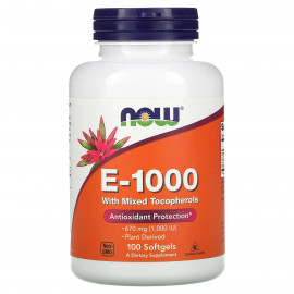 Vitamin E-1000 IU 100 softgels / Витамин Е