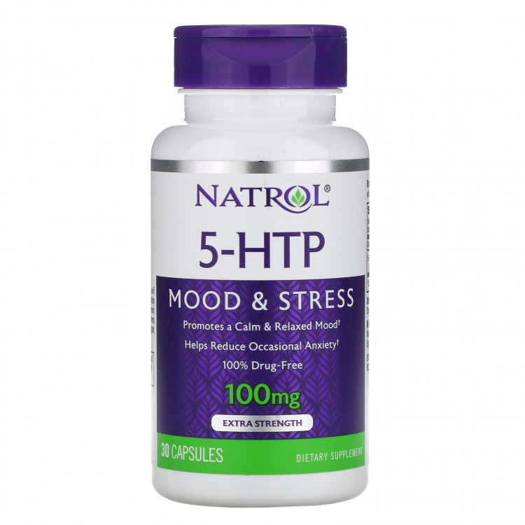Natrol 5-HTP 100 mg 30 Capsules